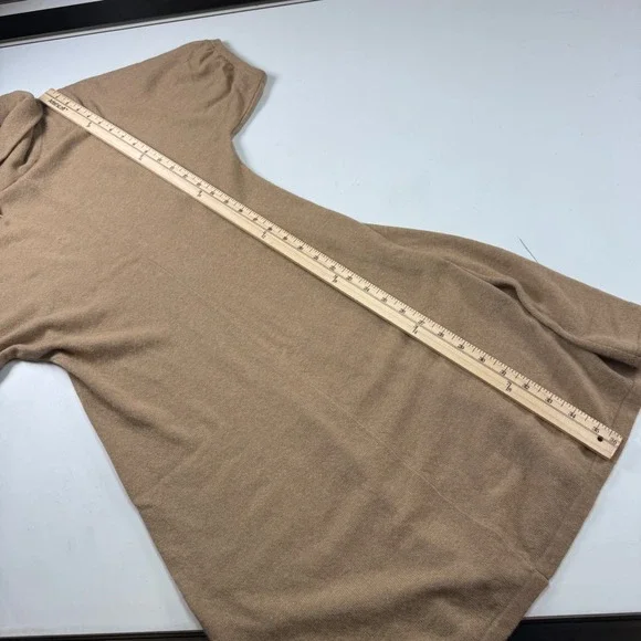 Banana Republic Sweater Dress Size Medium Wool Cashmere Turtleneck Tan
*Read* - Picture 9 of 9